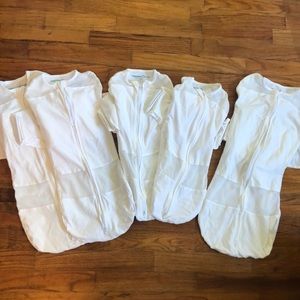 SNOO White Happiest Baby Sleep Sack swaddle Bundle